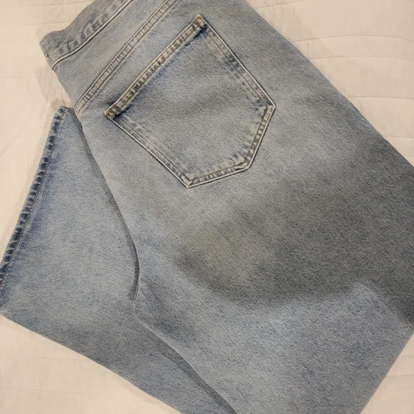 Agolde Light Blue High Rise Women Jeans